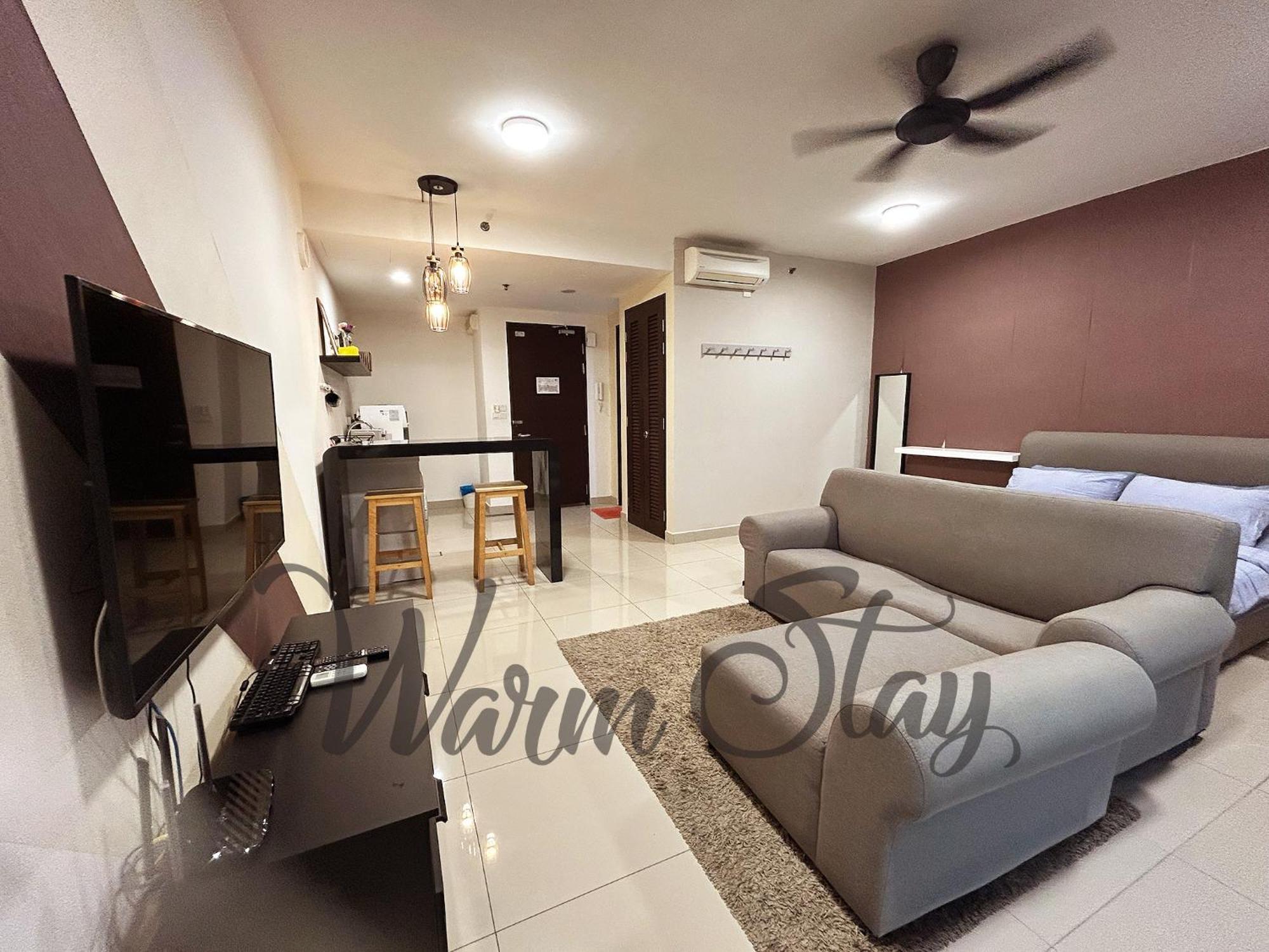 Warm Stay At Trefoil Setia Alam Kültér fotó