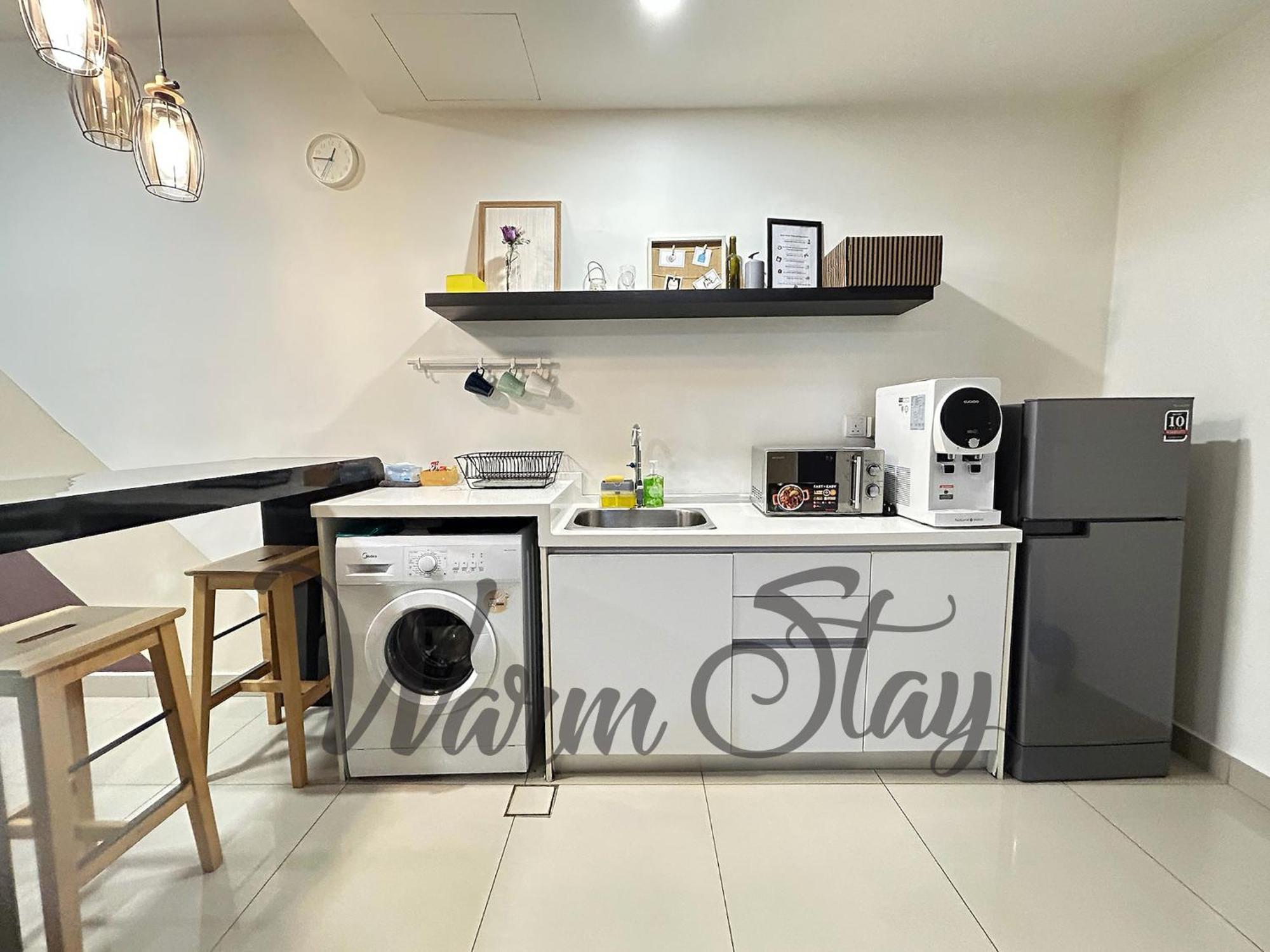 Warm Stay At Trefoil Setia Alam Kültér fotó